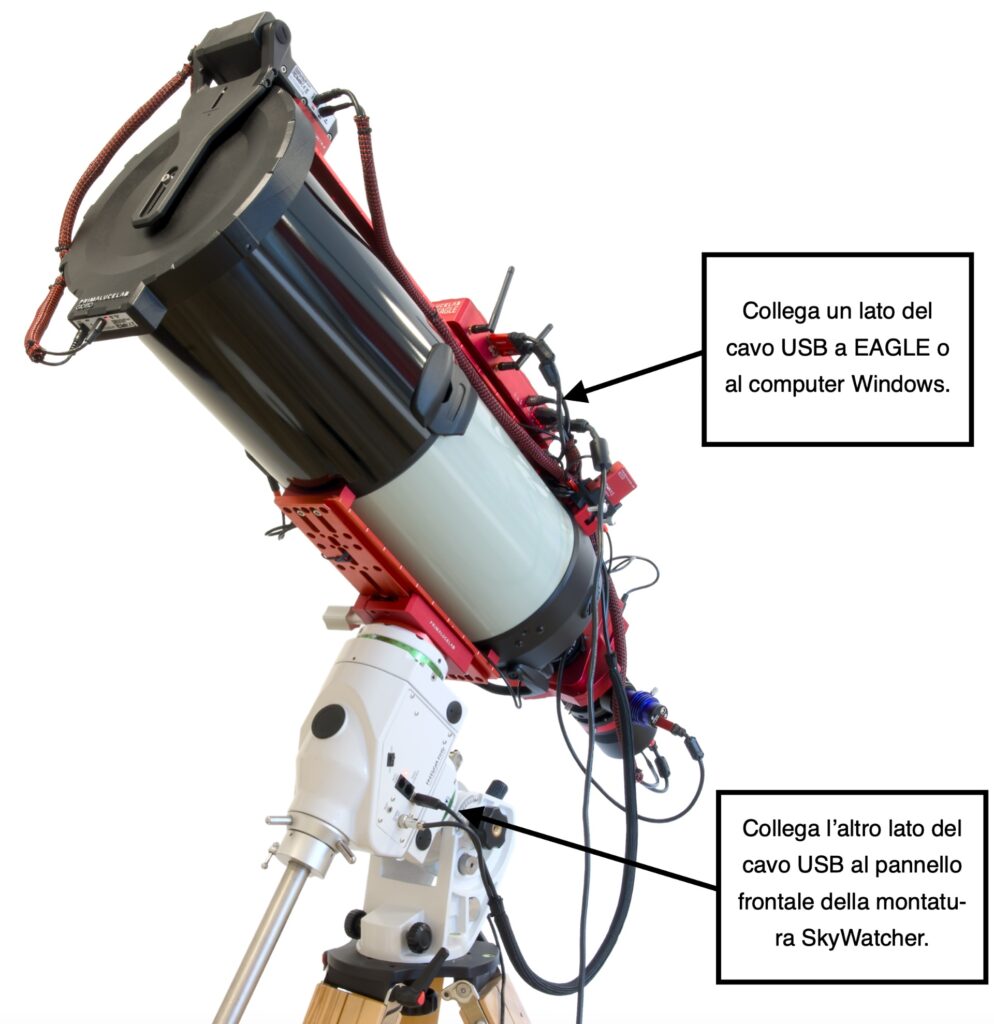 How to remotely control your SkyWatcher equatorial or alt-azi mount with PLAY