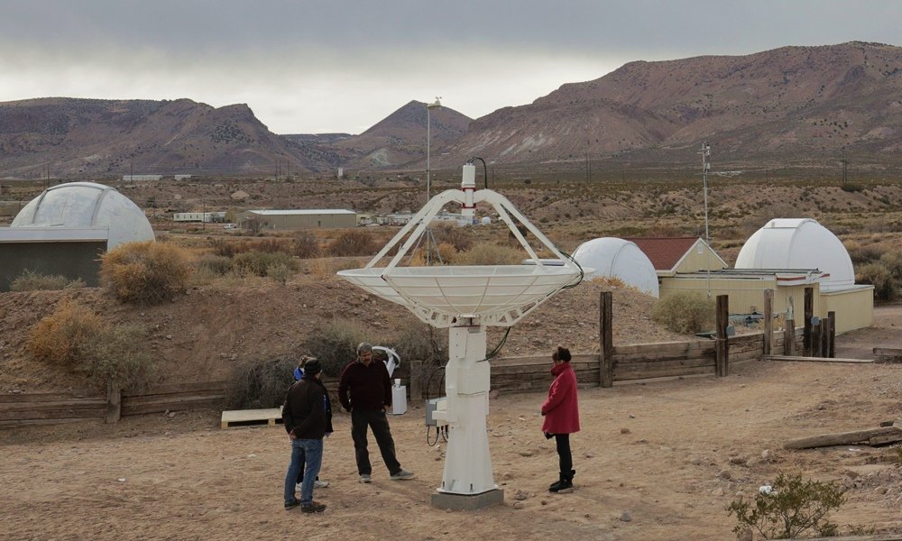 SPIDER 300A installato alla New Mexico Tech, vicino al Very Large Array