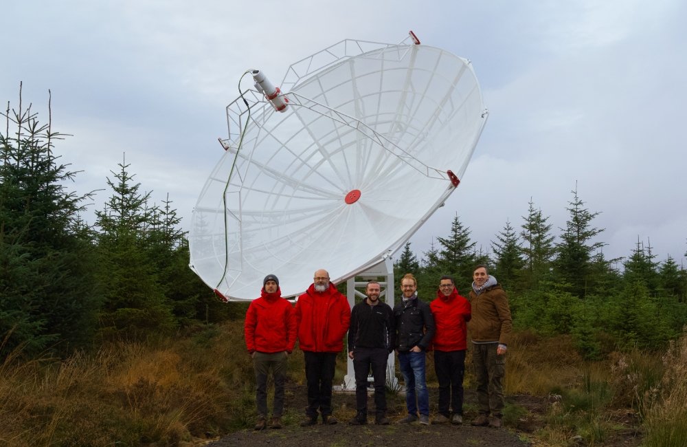 SPIDER 500A installato al Kielder Observatory (UK)